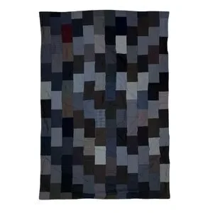 Handmade | Bedding | Handmade Upcycled Mens Wool Suit Patchwork Quilt ...